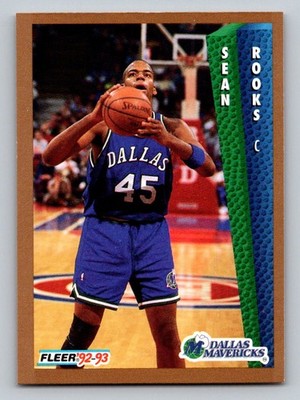 1992-93 Fleer #325 Sean Rooks