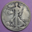 1921-S Liberty Walking Silver Half Dollar - 50C - No Reserve!