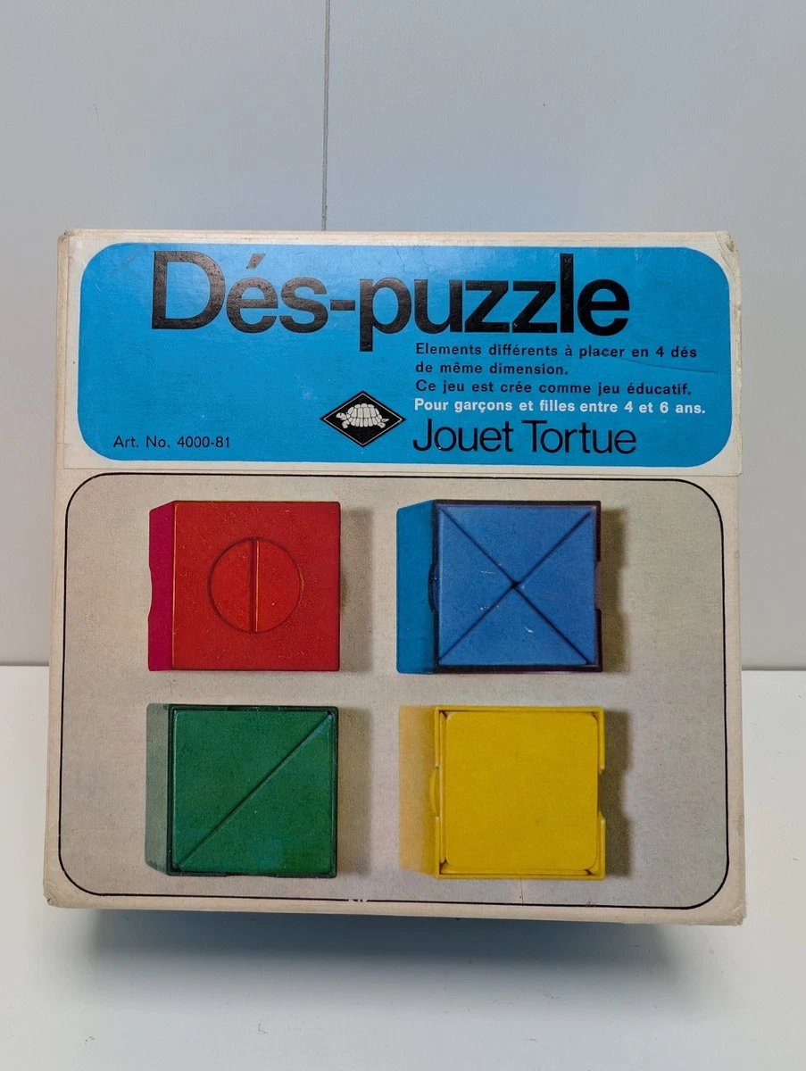 Lot De 20 Puzzles Cartonnés Playskool – 25x20 Cm – Années 50/60 – état Neuf