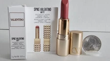 Valentino Spike Valentino Matte Lipstick In 100R Stand Out In Nude 0.03oz Mini