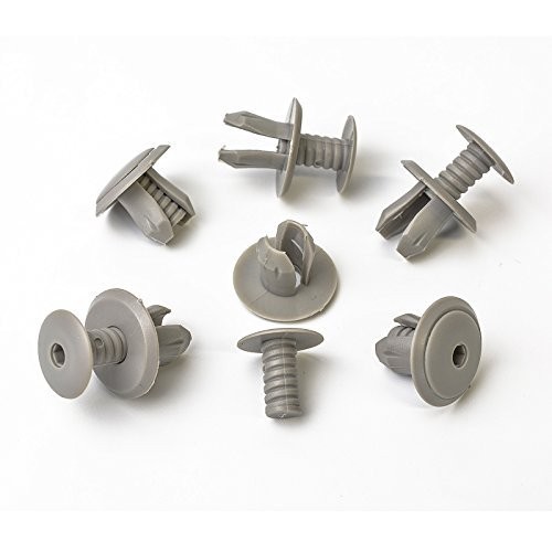 Clips 10 X portiera Transporter T4 T5 Graffette in grigio chiaro (A1T)