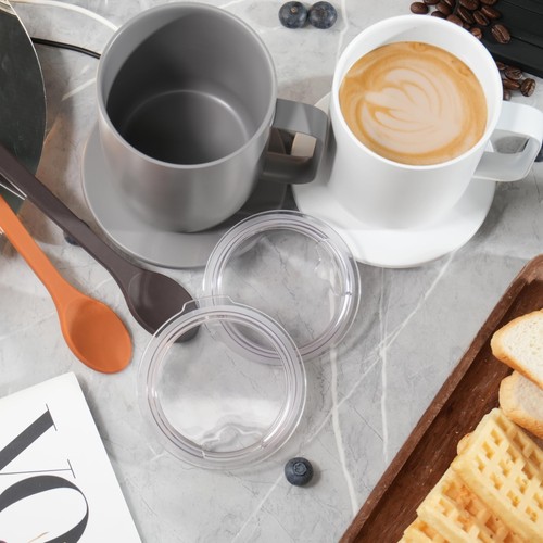 1 Pack 14oz Ember Mug Replacement Lid with 1 Pack Silicone Coffee Spoon, Set ... - 第 7/7 張圖片