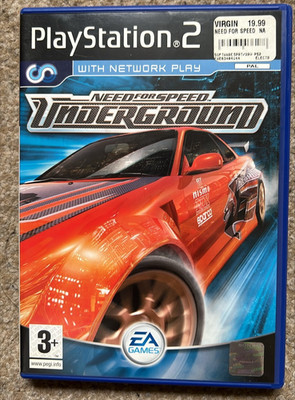 Need for Speed: Underground (PlayStation 2, 2003) PS2 PAL