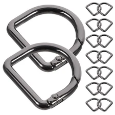 20 Pcs Spring Shoulder Strap Buckle Small Clip Bag Pendant Handbag Clips