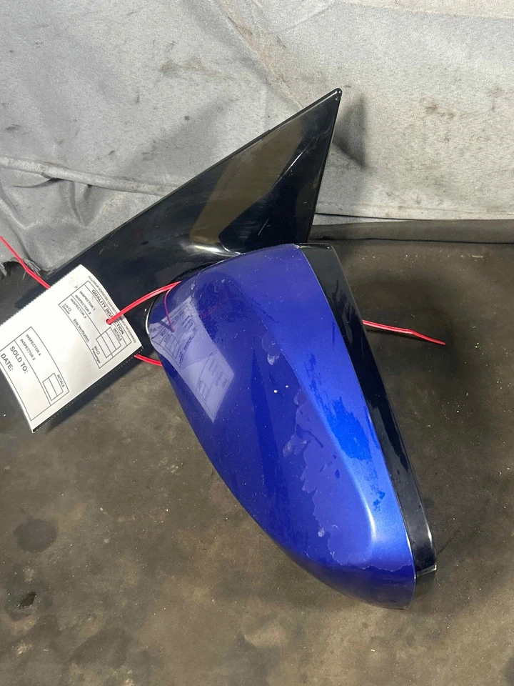 Fits 2012-2017 Hyundai Veloster Left Door Mirror (blue) OEM:876102V300 Foto 3 de 4