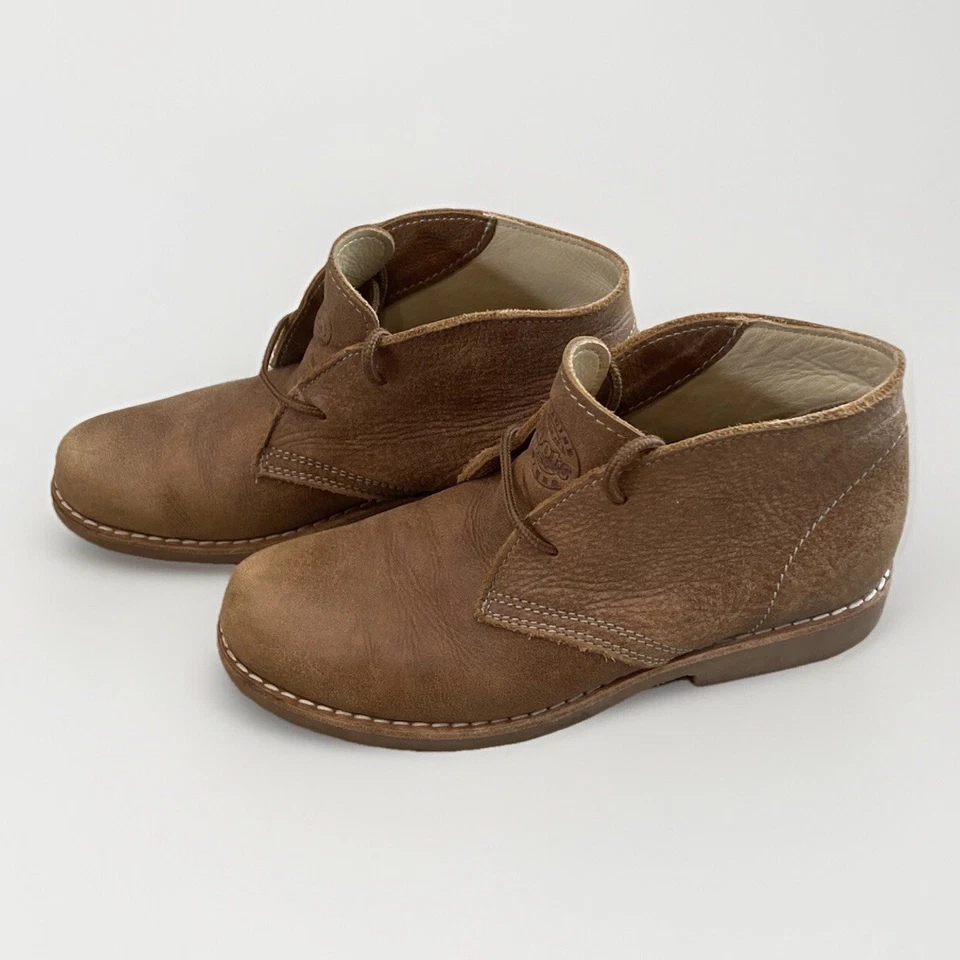 Botas Chukka Roots Desert Cuero Gamuza Tostado Talla 8.5 Con Cordones Hechas en Canadá 🇨🇦 Foto 3 de 4
