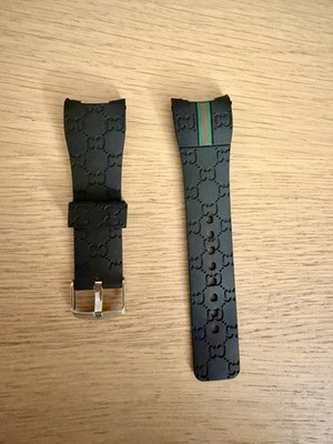 Gucci Replacement Digital Rubber Watch Band Strap 26mm SEE The PICTURES