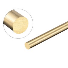 5mm Diameter 350mm Length Brass Solid Round Rod for DIY Craft