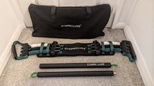 Gymproluxe Band and Bar Set - Great Condition for Home Workouts