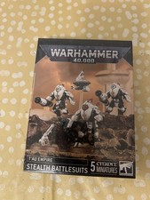 Warhammer 40k Tau Empire XV25 Stealth Battlesuits (nuovo, sigillato nella scatola)