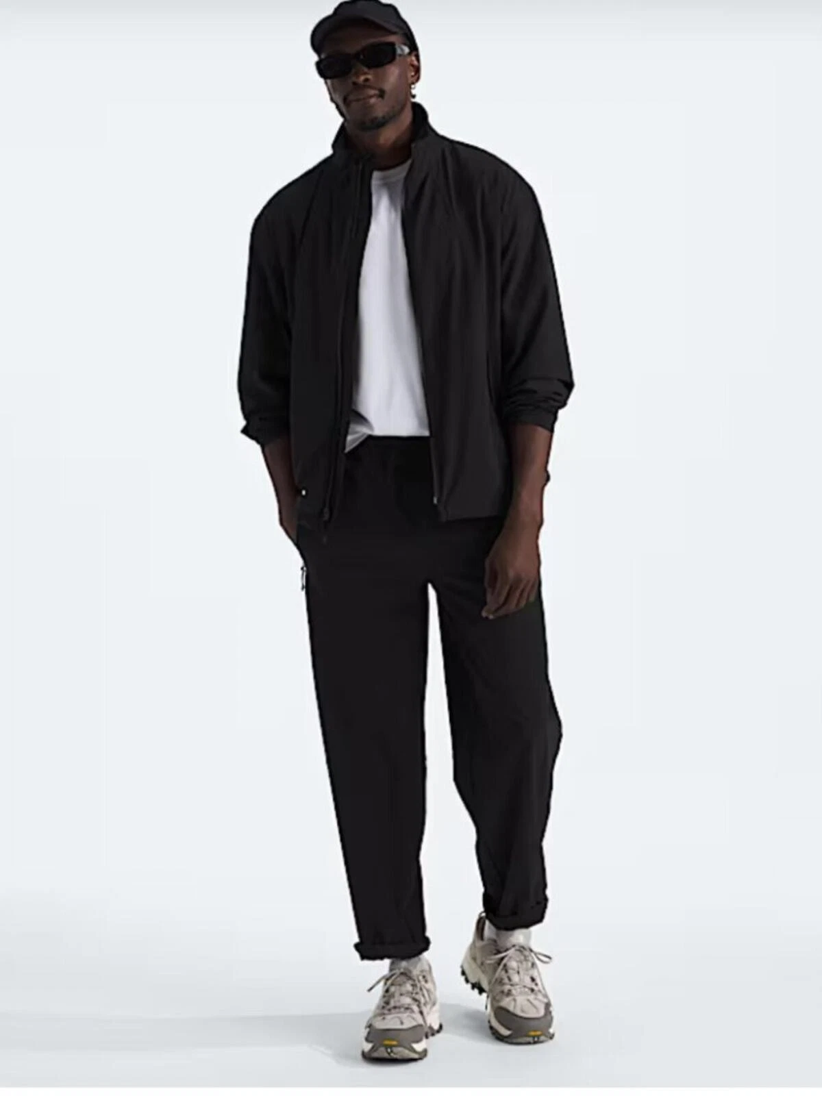 NWT North Face North Dome Wind Pants Black - Men's Hiking Pant Small $130