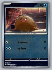 Pokemon TCG ME02: Phantasmal Flames Swinub 023/094 Reverse Holo
