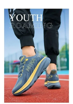 Mens Max Cushioned Walking & Running Shoes Sneakers Thick Soles Light Weight