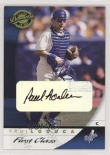 2001 Donruss Class Of 2001 First Class Auto 11/100 Paul Lo Duca #17 Auto 7uo