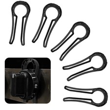 Gas Stove Knob Lock, Baby Proof Oven Knobs Covers Lock for Child Safety Black