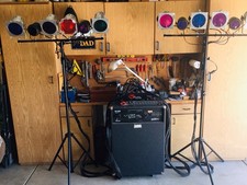 American DJ Light Copilot IC-8SP LC-100 8 PAR Fixtures Controller Multicolor