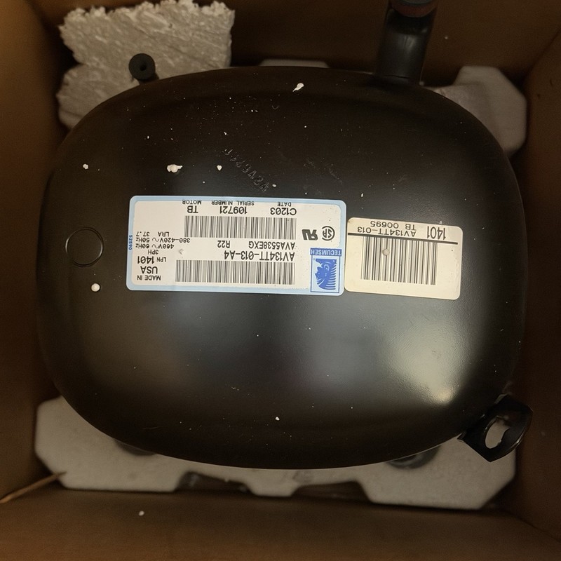 2 Brand New In The Box "Tecumseh Compressors" R22, 38 Th460 V,3 Phase