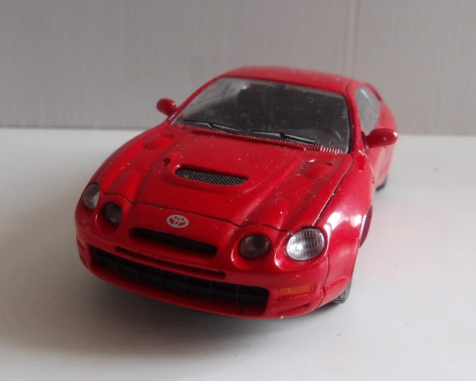 1/43 TOYOTA CELICA 1998 rouge sans boite - Photo 4/4