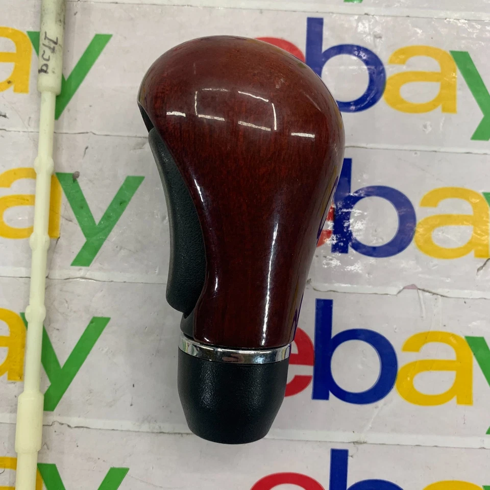 2000 - 2006 Lincoln Ls Woodgrain Gear Shifter Knob OEM 01 02 03 04 05 - Image 3 of 4