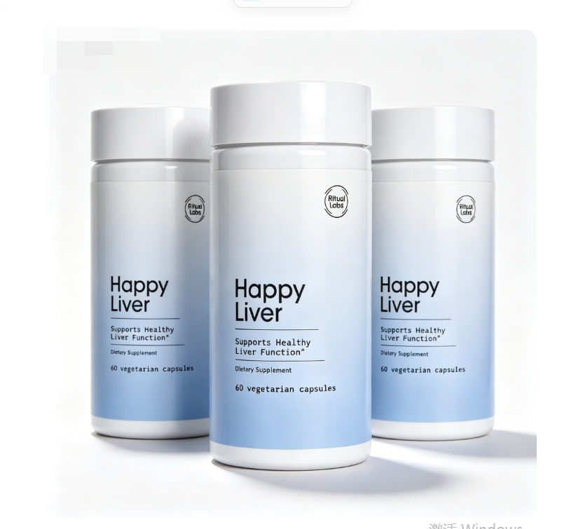3Pack Happy Liver 60 Vegetarian Caps Dietary Supplement