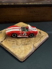 TYCO PRO A PRODUCTION CORVETTE 427 RED/WHITE 8 HO SLOT CAR