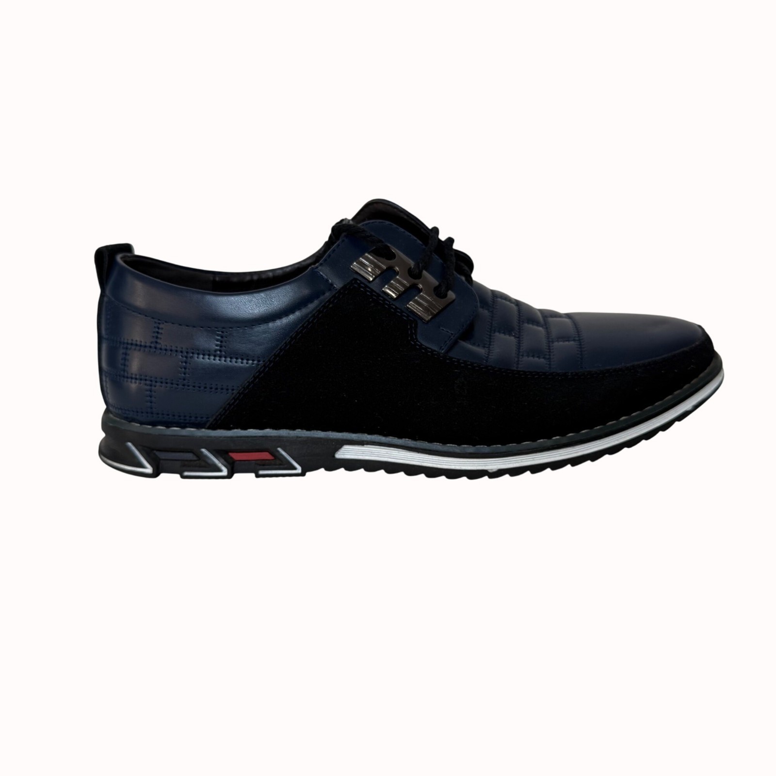 Gatsby Oxford Derby Shoes Size 8.5 Navy Blue Business Casual Shoes Retro Hipster