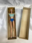 Barbie:  VINTAGE Blonde STRAIGHT LEG MIDGE Doll w/Box!