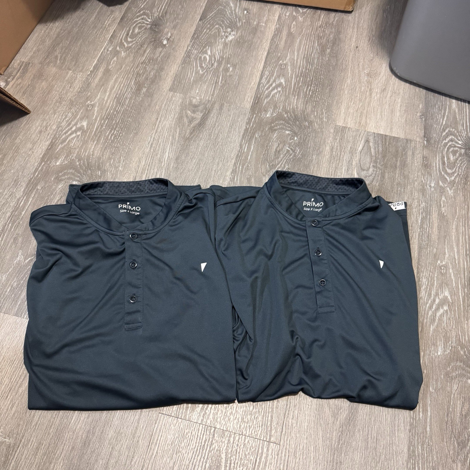 Men&rsquo;s Lot Of 2 Primo Golf Polos Blue Sz X-Large 