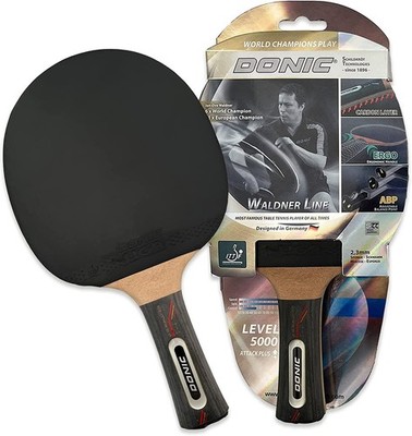 Donic Tischtennisschläger Waldner 5000 Tischtennis Wettkampfschläger Carbon