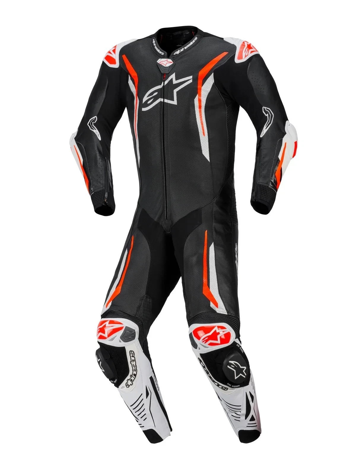 Alpinestar GP M Tech V5 1PC Motorbike Leather Suit Cowhide CE Level 2 Protection