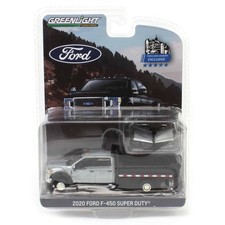 Raw Chase 164 2020 Ford F-450 Xlt Super Duty Dually V-plow Dump Bed 51396-b