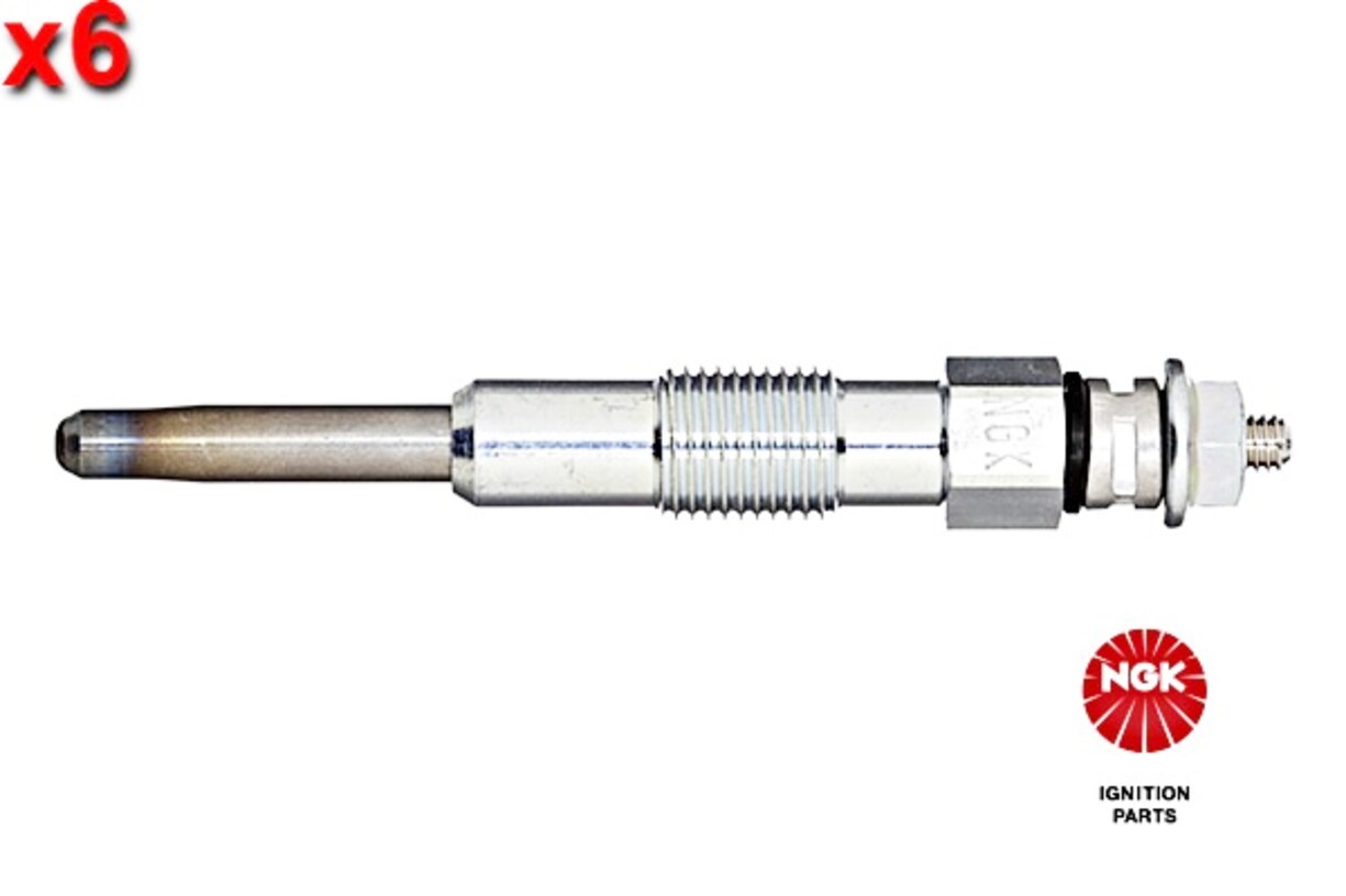 NGK 6x Glow Plug For CITROEN Jumper FIAT IVECO PEUGEOT RENAULT 98-07 500316493