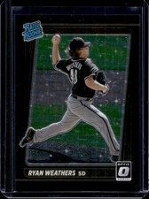 2021 Panini Donruss Optic Ryan Weathers Black Stars RC Rated Rookie #/149 Padres