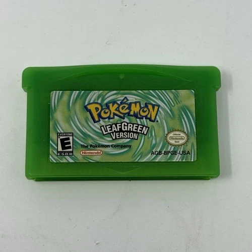 Pokémon: LeafGreen Version (Nintendo Game Boy Advance, 2004) AUTHENTIC