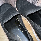 TALBOTS  Black Slip-On  Shoes Women Size 9 1/2 Mesh Flat Easy slip on — photo 7