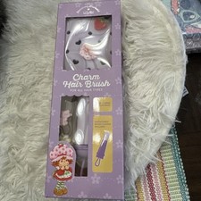 Celavi Strawberry Shortcake Charmed Hair Brush Extra Charms Brush Cleaner
