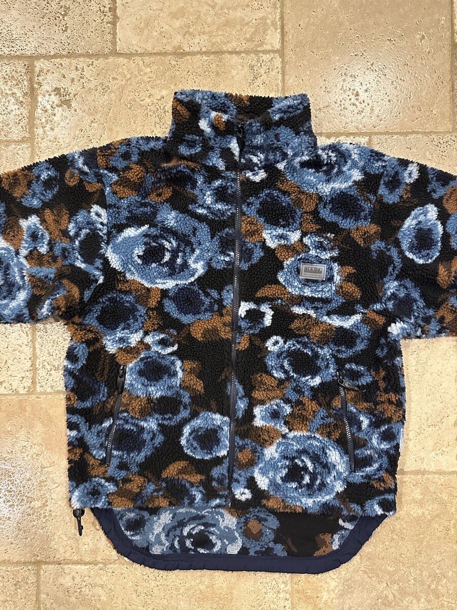 Martine Rose x Napapijri AW18 Blue Jacquard Floral Fleece | eBay Martine Rose x Napapijri AW18 Blue Jacquard Floral Fleece | eBay