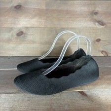 skechers cleo 2.0 love spell womens size 8 shoes black slip on comfort flats