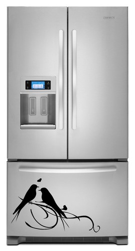 Love Bird Decal Sticker for Dishwasher Refrigerator Washing Machine Stove Dorm