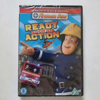 Fireman Sam Rady Fireman Sam - Ready For Action DVD (2011), NEW & SEALED, Region 2 | eBay UK