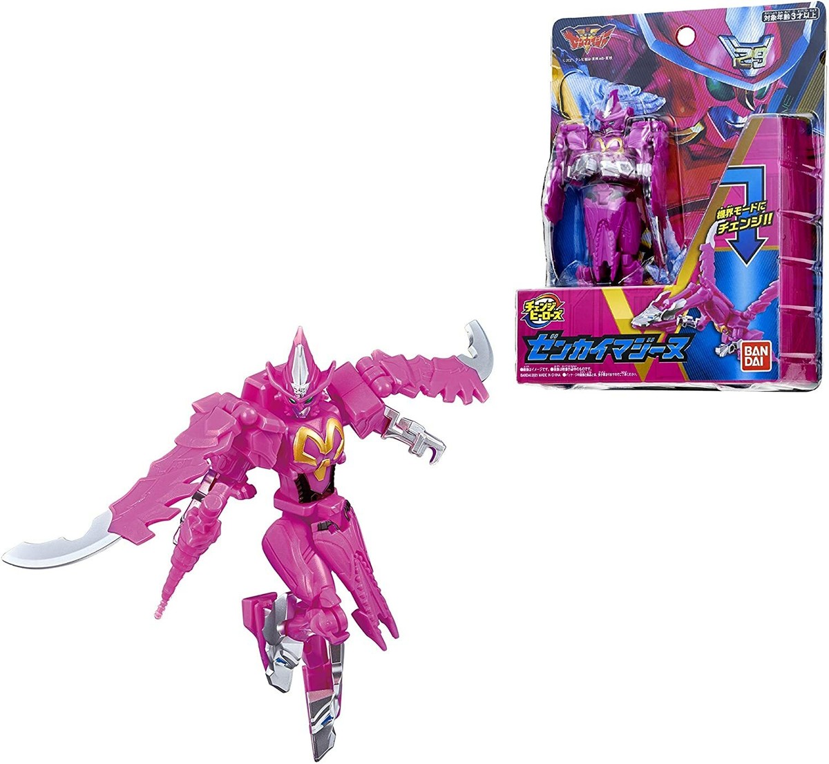 NEW Bandai Kikai Sentai Zenkaiger Change Heroes ZENKAI