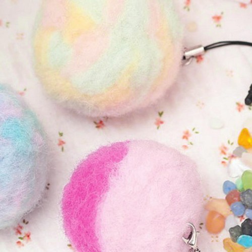 2 Pcs Roving Fibre Material for Felting Hand 10g - Picture 5 of 6