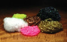 Hareline Medium Cactus Chenille Fly Tying Flashy Material 17 Different Colors