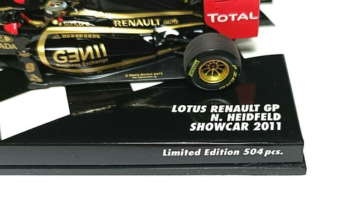 MINICHAMPS Lotus Renault GP R31 N.Heidfeld Showcar 2011 Limited 504 pcs. 1:43 - Picture 7 of 9