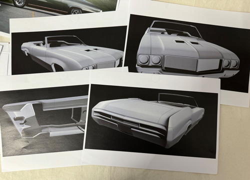 Buick GS 455 Convertible Brooklin Modelos 1970 BRK218 Patrón Dibujos y Notas - Imagen 7 de 13