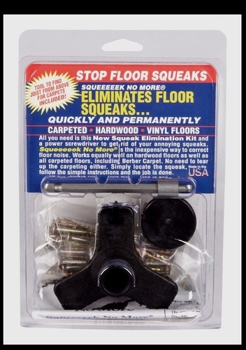 SQUEEEEEK NO MORE Screw Kit 3233 Stops Repairs & Eliminates Floor ...