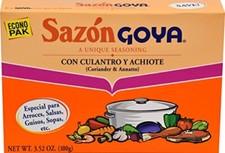 Goya Foods Saz n Seasoning With Coriander  Annatto, 3.52 Oz Box