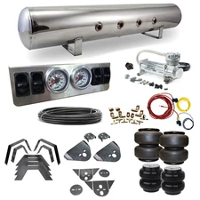 73-79 Datsun 620 Air Suspension Kit - Stage 1 1/4" Manual Control 4 Path System