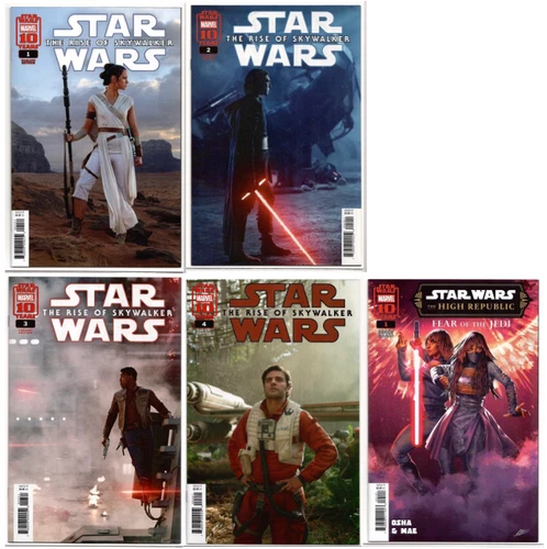 STAR WARS The Rise of Skywalker 1 2 3 4 MOVIE PHOTO Variant & MORE Set LOT 2025