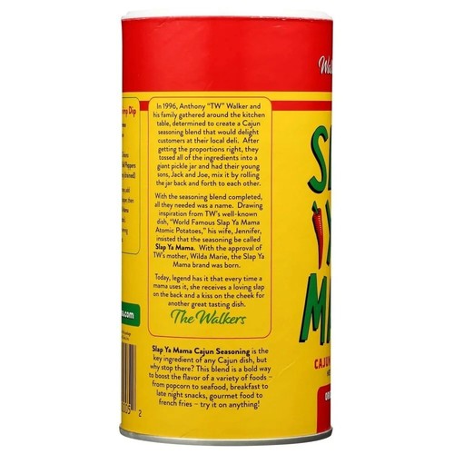 2 pack Slap Ya Mama Original Blend Cajun Seasoning, 16oz Low price - Picture 7 of 13